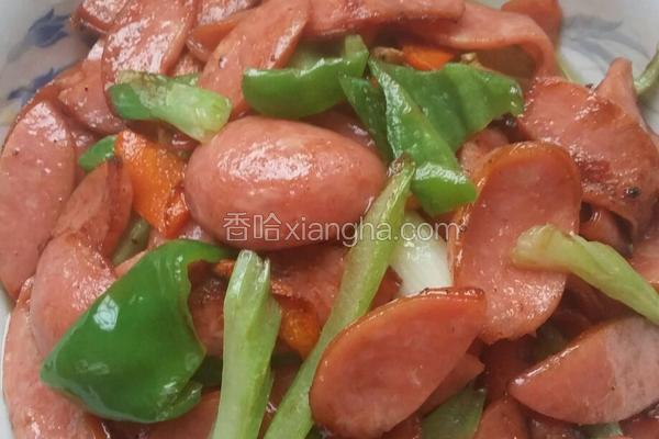 芹菜炒火腿