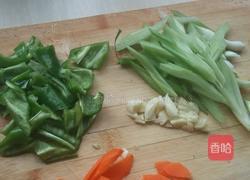 芹菜炒火腿的做法图解4