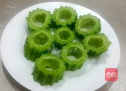 苦瓜酿肉的做法图解2