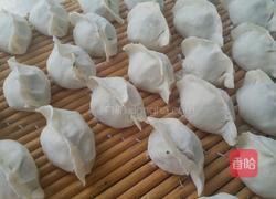 荠菜鲜虾水饺的做法图解14