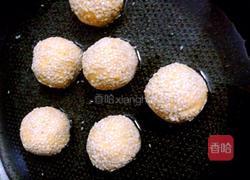 香芒红薯芝麻球的做法图解9