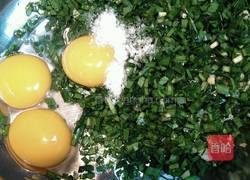 韭菜鸡蛋煎饼的做法图解2