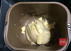 椰蓉蜜豆泡浆面包的做法图解2