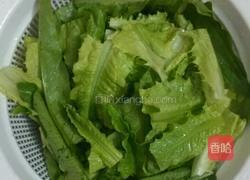 肉丝油麦的做法图解2