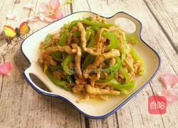 青椒肉丝的做法图解5