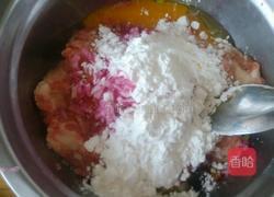 小白菜丸子汤的做法图解4