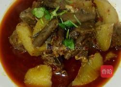 狍子肉烧萝卜的做法图解8