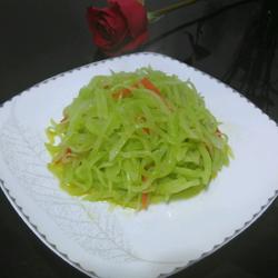 素炒莴苣丝的做法[图]