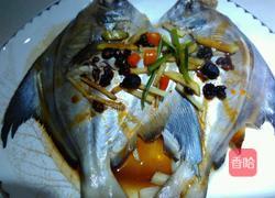 豆豉蒸鯧鳊鱼的做法图解6