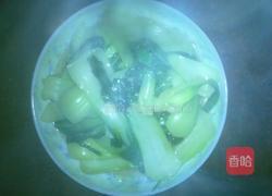 鲜鱿上海青的做法图解4