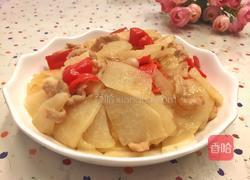 地瓜炒肉的做法图解11