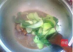 香菇炒油菜的做法图解5