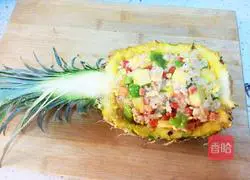 Pineapple Fried Rice Recipe Illustration 12