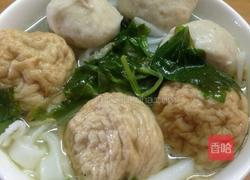 肉丸汤河粉的做法图解5