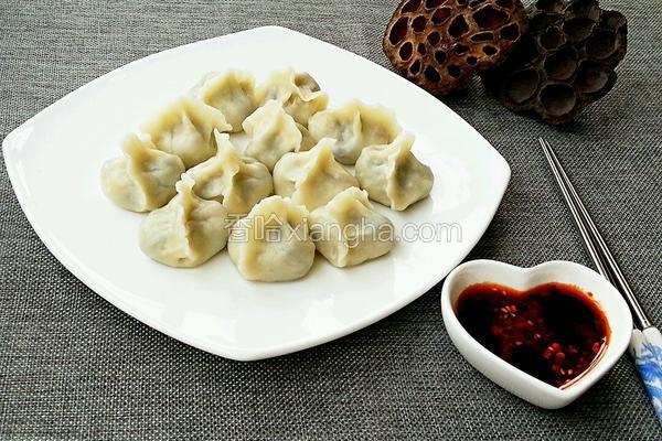 茄子鸡蛋水饺