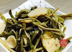 炒干豆角的做法图解1