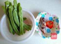 云豆丝炒香肠的做法图解1