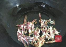 云豆丝炒香肠的做法图解4