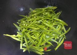 云豆丝炒香肠的做法图解6