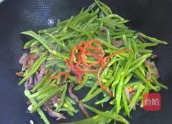云豆丝炒香肠的做法图解7