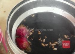 玫瑰糊紫米茶的做法图解5