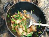 炒腊肉（野炊记）