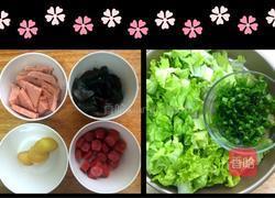 皮蛋火腿鲜蔬粥的做法图解3