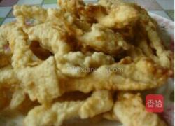 干炸平菇的做法图解5