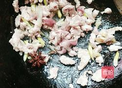 春笋肉片打卤面的做法图解4