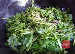 野芹菜炒咸肉丝的做法图解4