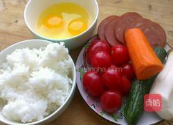 鸡蛋焗米饭的做法图解1