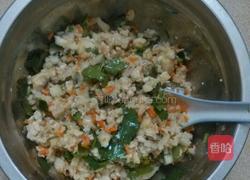 菜心馄饨汤的做法图解3