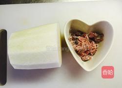 樱花白萝卜的做法图解1