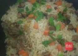 三层肉咸干饭香菇的做法图解4