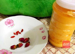 玫瑰花枸杞茶的做法图解1