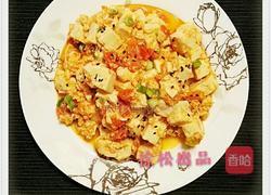 西红柿鸡蛋豆腐的做法图解4