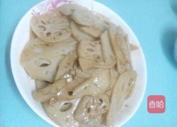 酸醋莲藕片的做法图解2