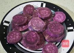 芒果紫薯椰蓉球的做法图解1