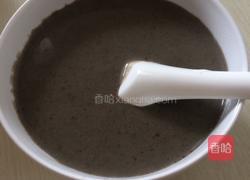 黑芝麻核桃粥的做法图解6