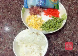 Cheese baked rice recipe 1