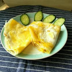 鸡蛋裹煎饼的做法[图]