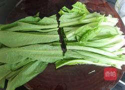 油盐莴笋叶的做法图解2