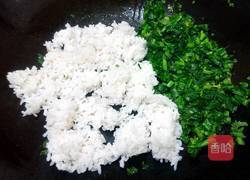 菜心炒饭的做法图解4