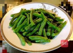 美味拌豆角的做法图解1
