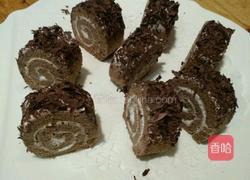 黑森林瑞士蛋糕卷的做法图解8