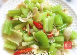 素炒芹菜百合的做法图解8