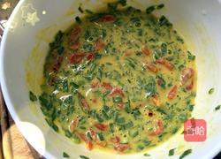 韭菜虾米鸡蛋饼的做法图解3