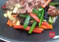 杂菌炒肉的做法图解5