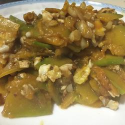 咸蛋炒南瓜的做法[图]