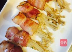 金针菇培根卷的做法图解5